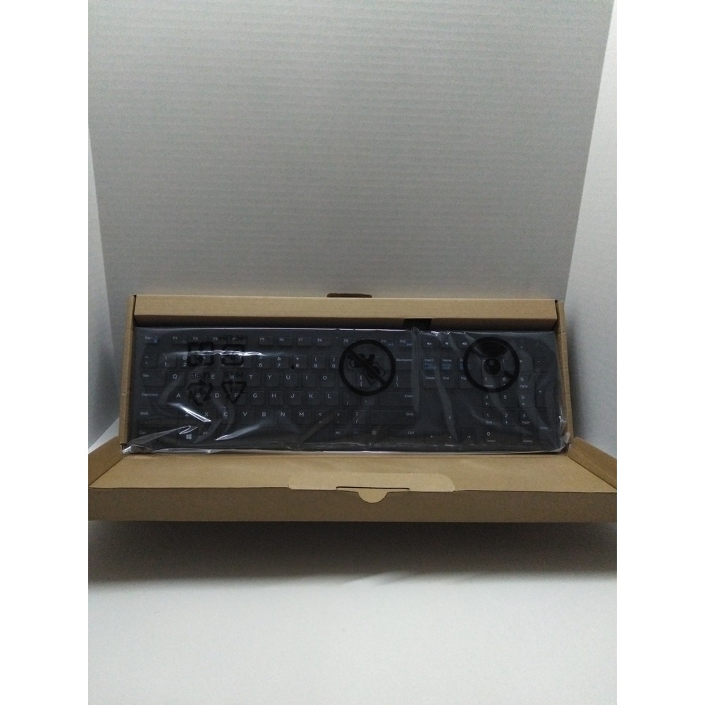 Dell‎ 580-ADMT KB216 Wired Keyboard - Black New Keyboard Wrapped In Plastic