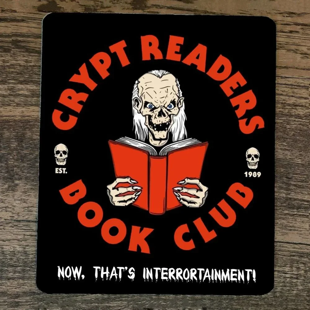 Mouse Pad Crypt Readers Book Club - Picture 1 of 1