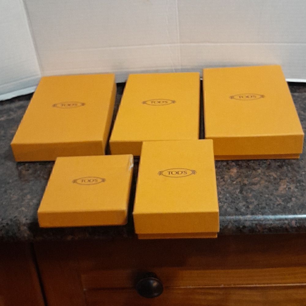 5 Tod's Boxes... 1 is "as is"