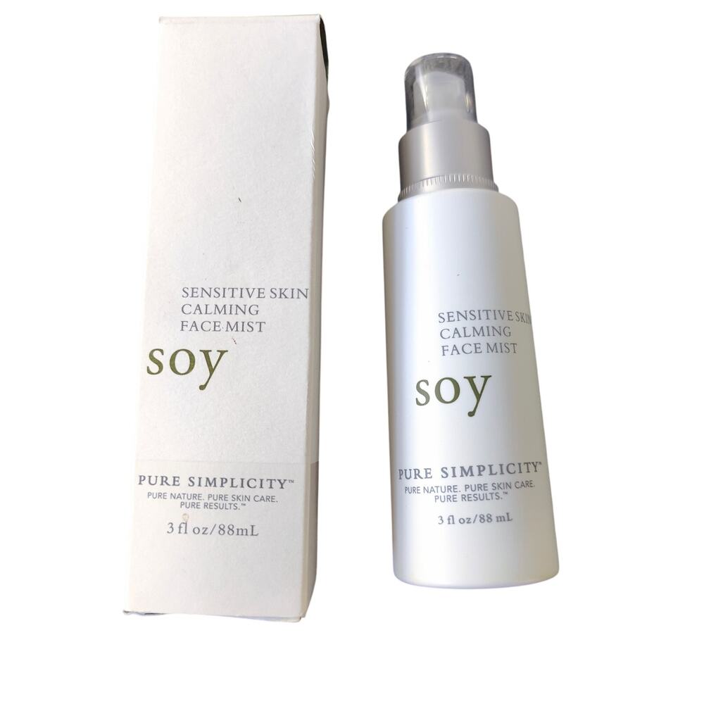 Pure Simplicity Soy Calming Face Mist 3 oz NEW Bath & Body Works Sensitive Skin