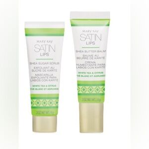 Mary Kay White Tea & Citrus Satin Lips set .3oz