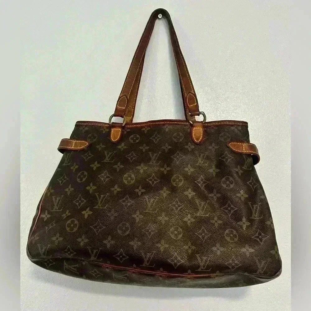 Louis Vuitton LV Tote Bag Batignolles Horizontal Brown Monogram SD0095