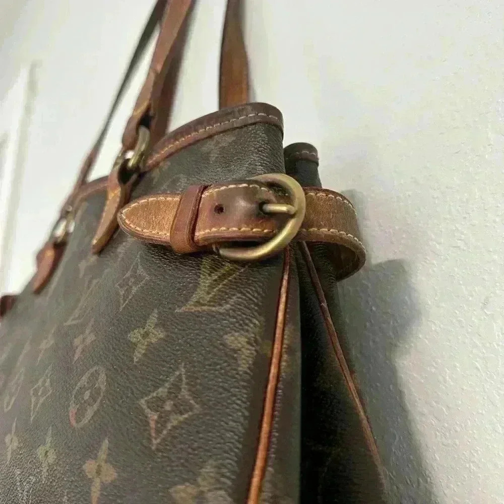 Louis Vuitton LV Tote Bag Batignolles Horizontal Brown Monogram SD0095 - Picture 10 of 16