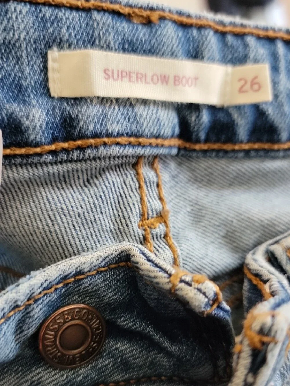 Levi's Medium Blue Women's Bootcut Jeans - Picture 5 of 5