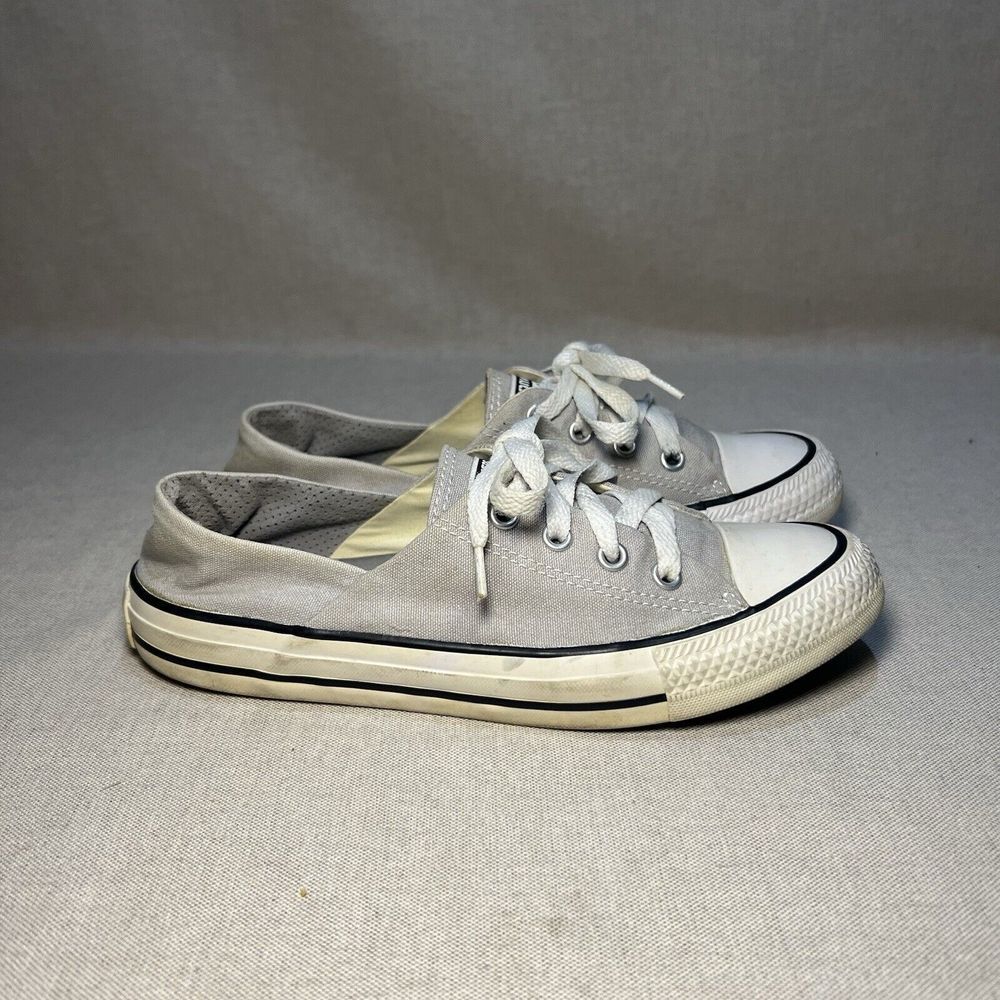 Converse Chuck Taylor All Star Shoreline Slip On Wolf Gray/White Women's Size 7 - Picture 2 of 7