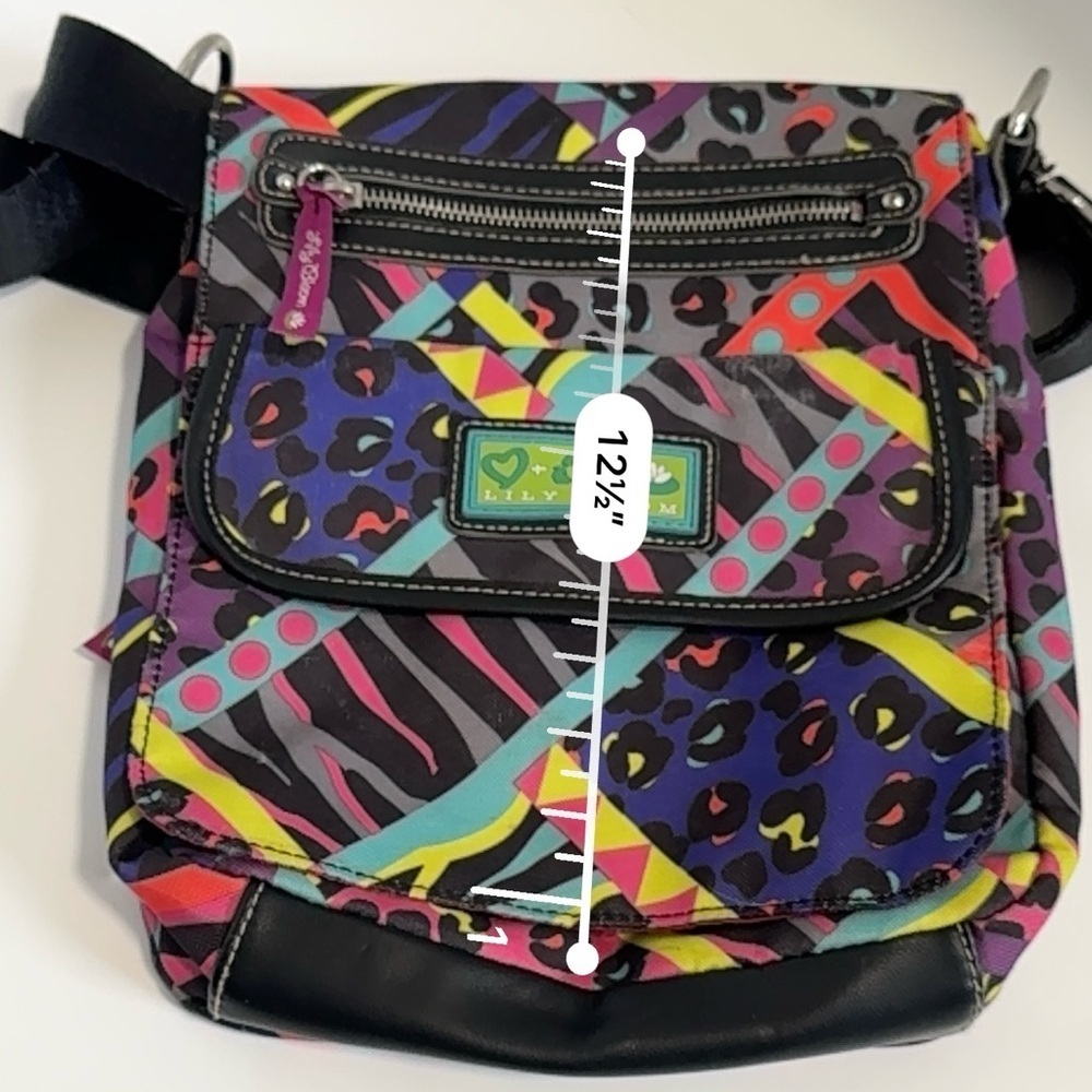 Lily Bloom crossbody Messanger bag/purse - Picture 9 of 12