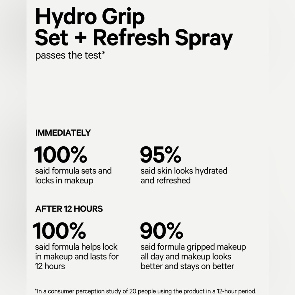 MILK Makeup Hydro Grip Set + Refresh Spray, 100ml/3.38fl oz - Picture 4 of 5