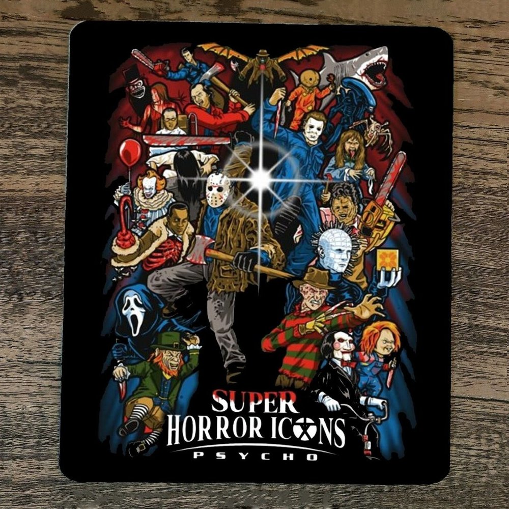 Mouse Pad‎ Super Horror Icons Psycho