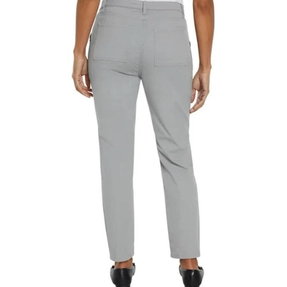 Banana Republic High Rise Twill Grey Pants Jeans Size 10. AT