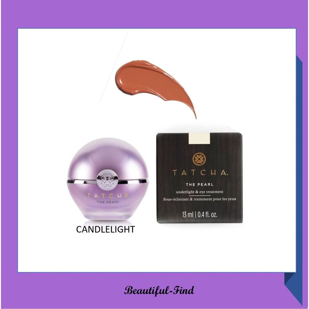 Tatcha The Pearl Illuminating Eye Treatment - Candlelight 0.4oz/13ml NIB