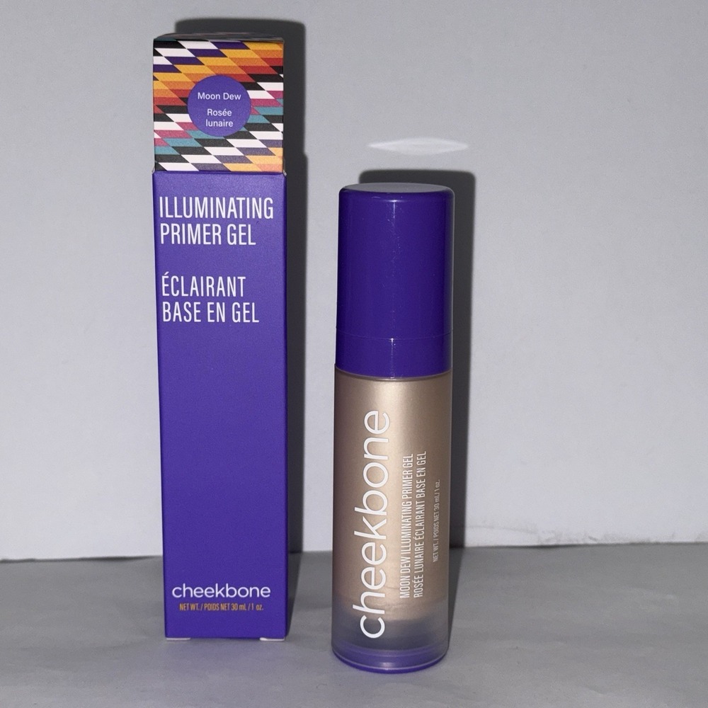 CHEEKBONE BEAUTY Illuminating Primer Gel in Moon Dew‎ 1 OZ BRAND NEW IN BOX