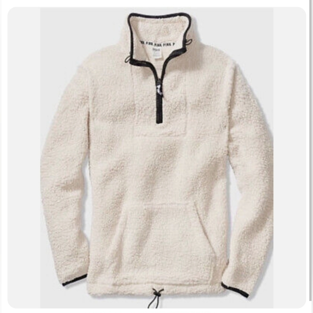 Victoria Secret PINK Sherpa Pullover - Picture 2 of 7