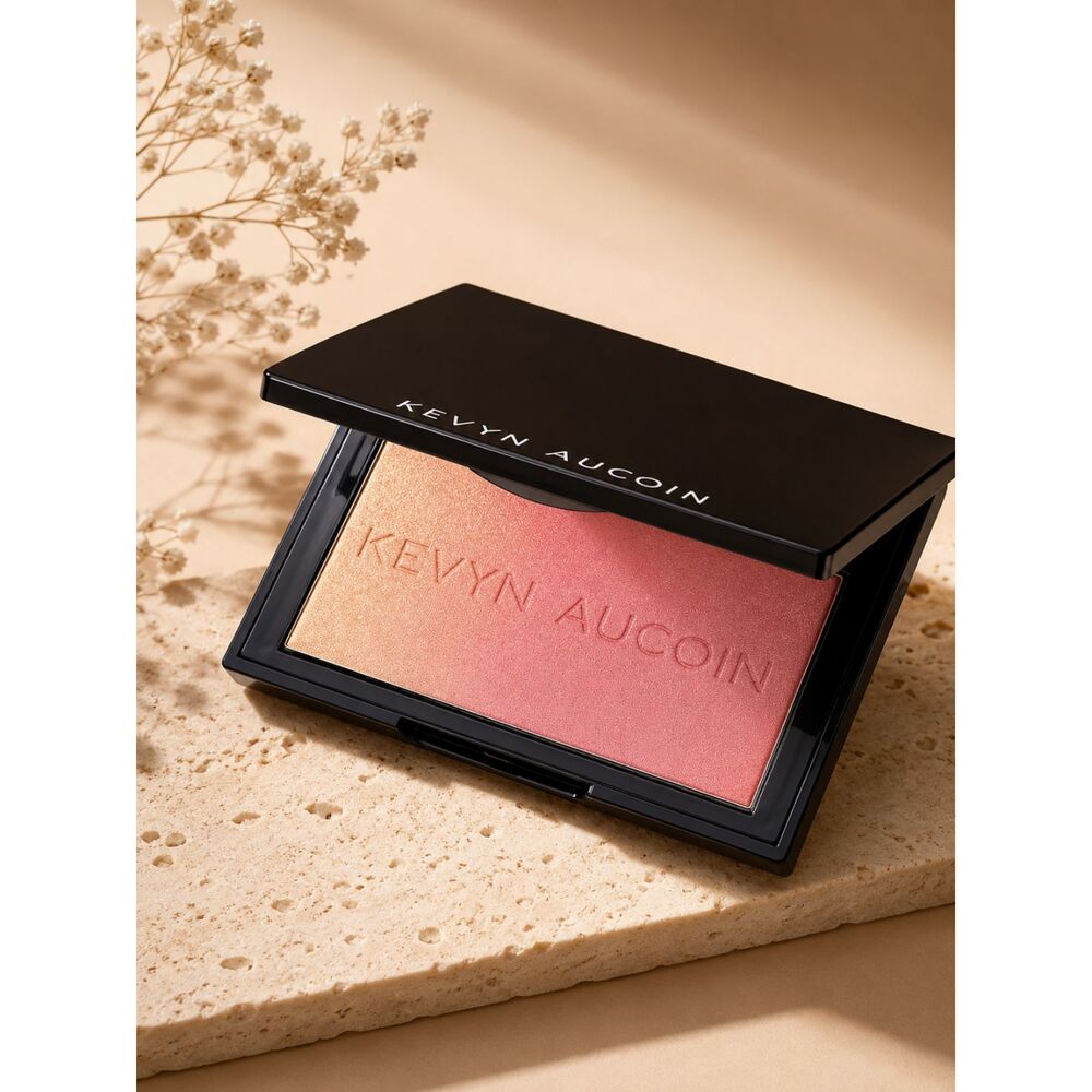 Kevyn Aucoin The Neo-Blush Rose Cliff Gradient Powder Blush Compact 6.8g NIB