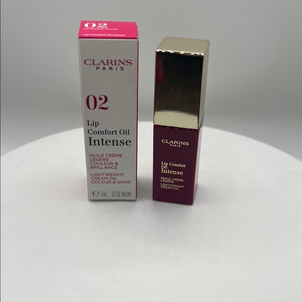 Clarins Lip Comfort Oil Intense - Intense Plum