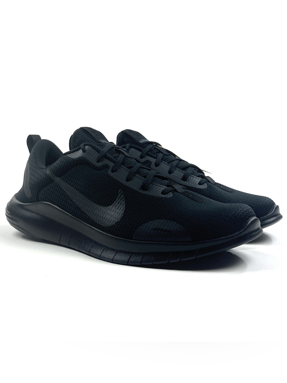 Nike Flex Experience RN 12 Mens Black Shoes Sneakers Running Athletic DV0740-003 - Picture 2 of 11