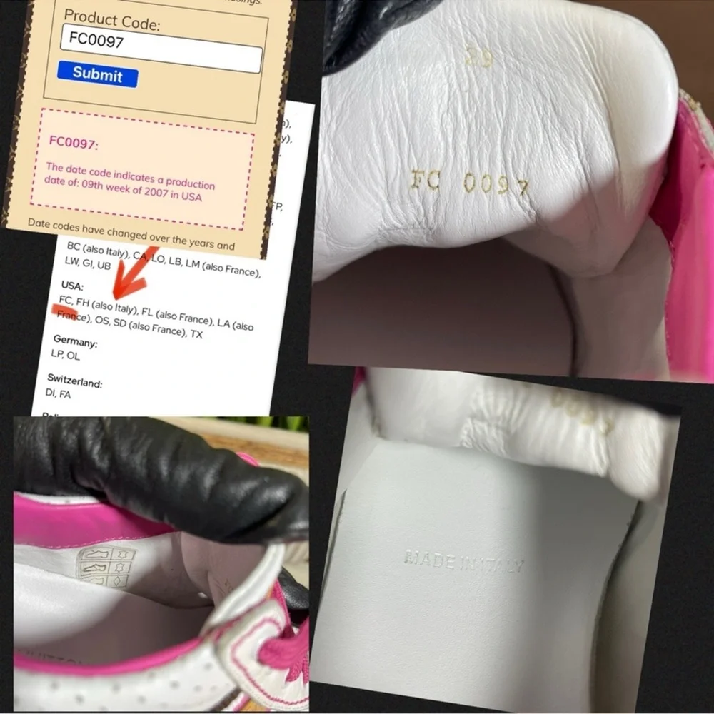 Louis Vuitton Girls Sneakers Size 29 Italy - Picture 14 of 17