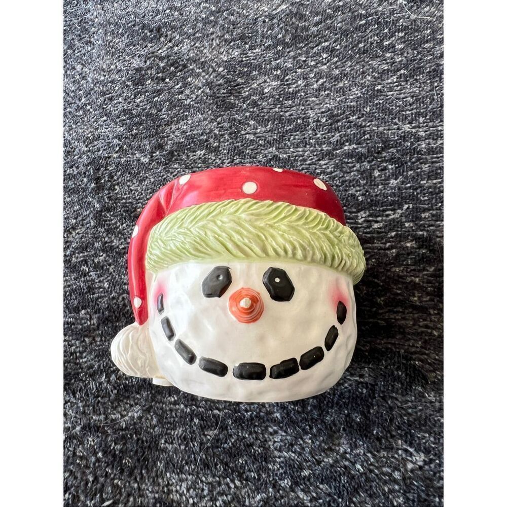 Yankee Candle Snowman candle Holder