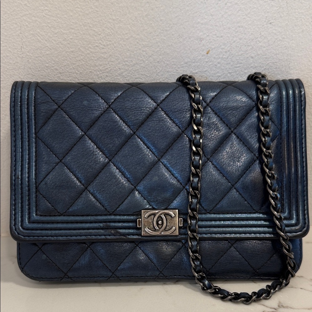 Chanel Boy Wallet on Chain