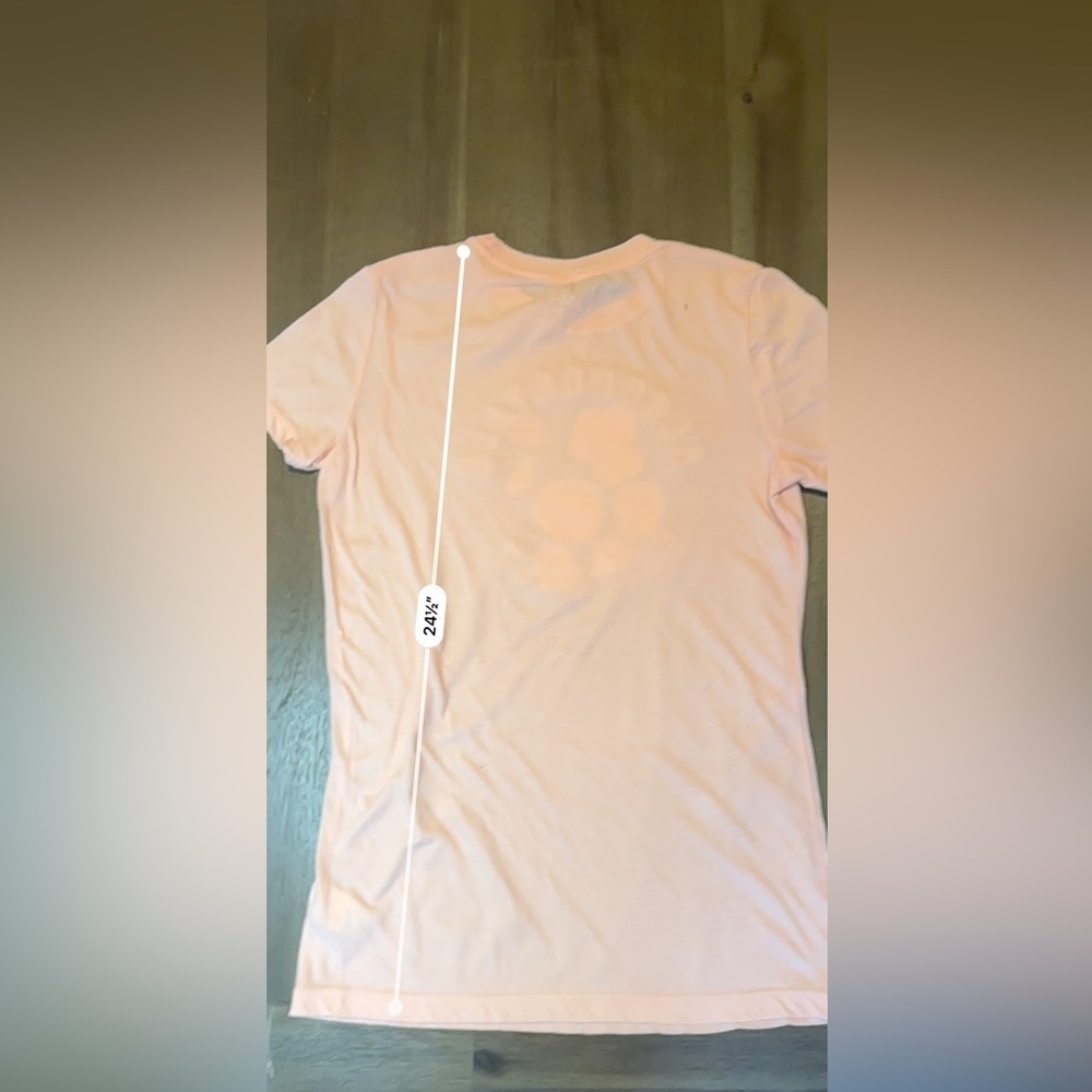 Aeropostale Women’s Graphic Tee size M orange - Picture 5 of 6