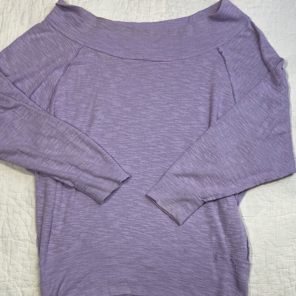 We The Free Lavender Knit Top size medium