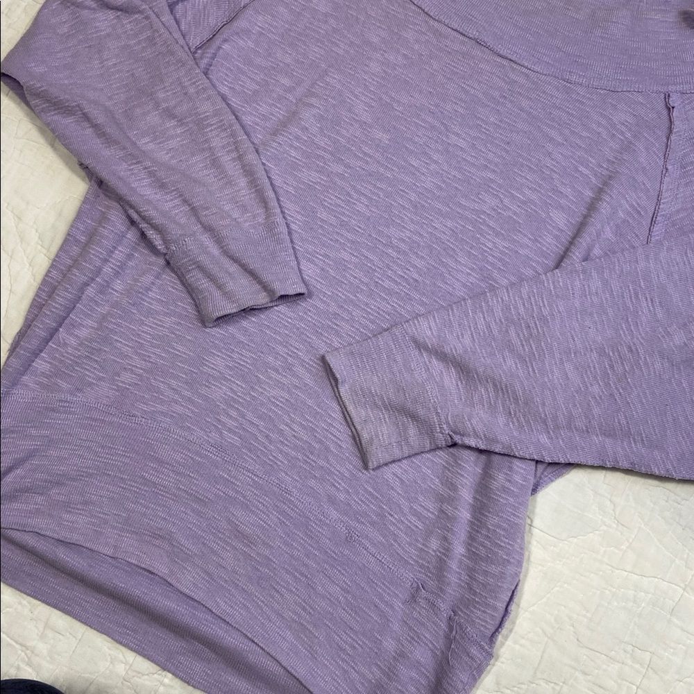 We The Free Lavender Knit Top size medium - Picture 2 of 7