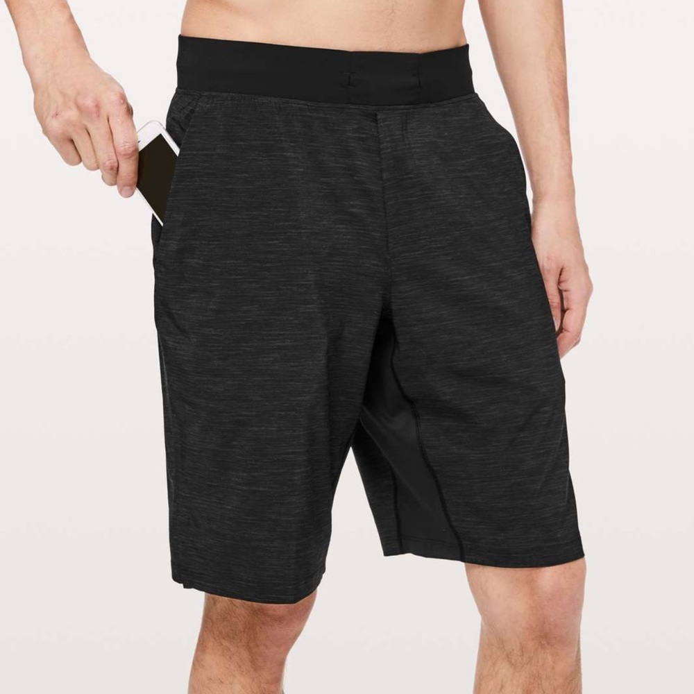 lululemon athletica Men's Charcoal Athletic Shorts