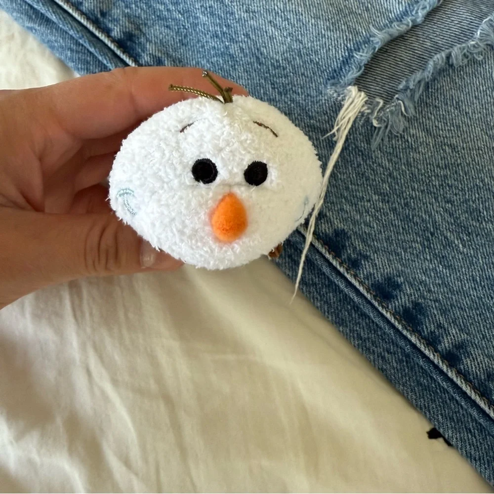 Tsum Tsum Olaf Disney White Snowman Plush Toy - Picture 1 of 4