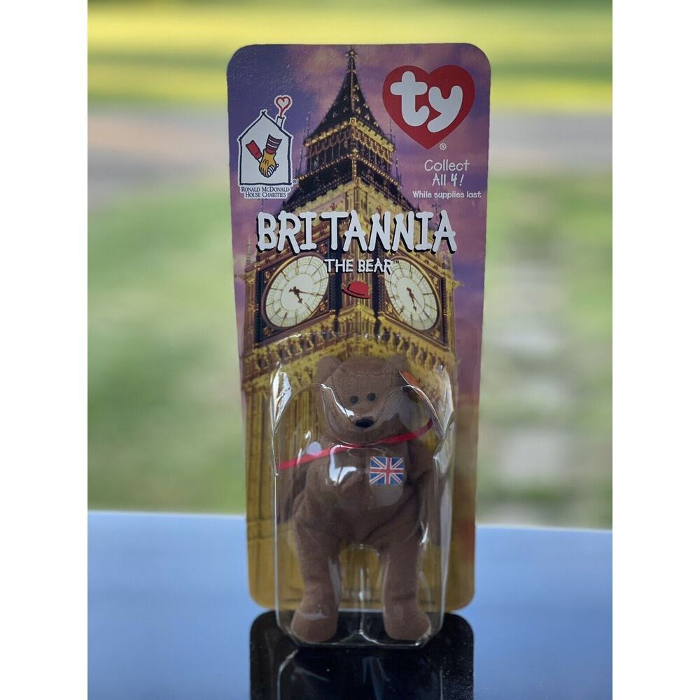 Ty McDonalds‎ Teenie Beanie 1999 Britannia The Bear IN Carton