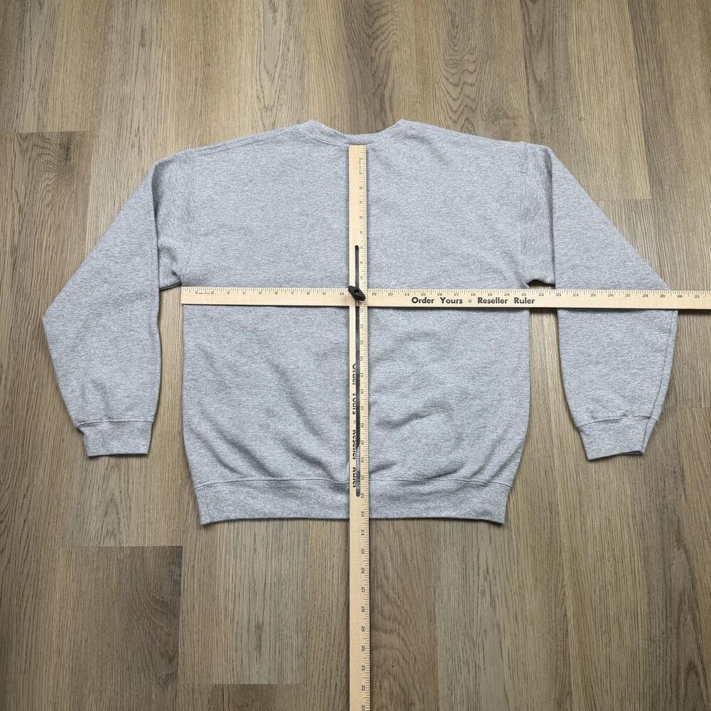 Disney Sweatshirt Mens Medium Gray Mickey Mouse Walt Disney World Pullover - Picture 5 of 8