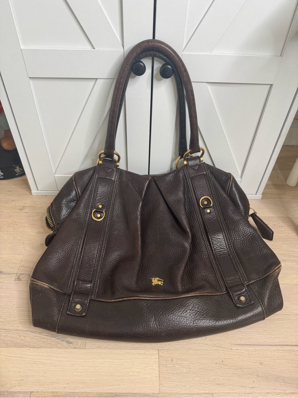 Vintage Burberry Ashbury Knight handbag