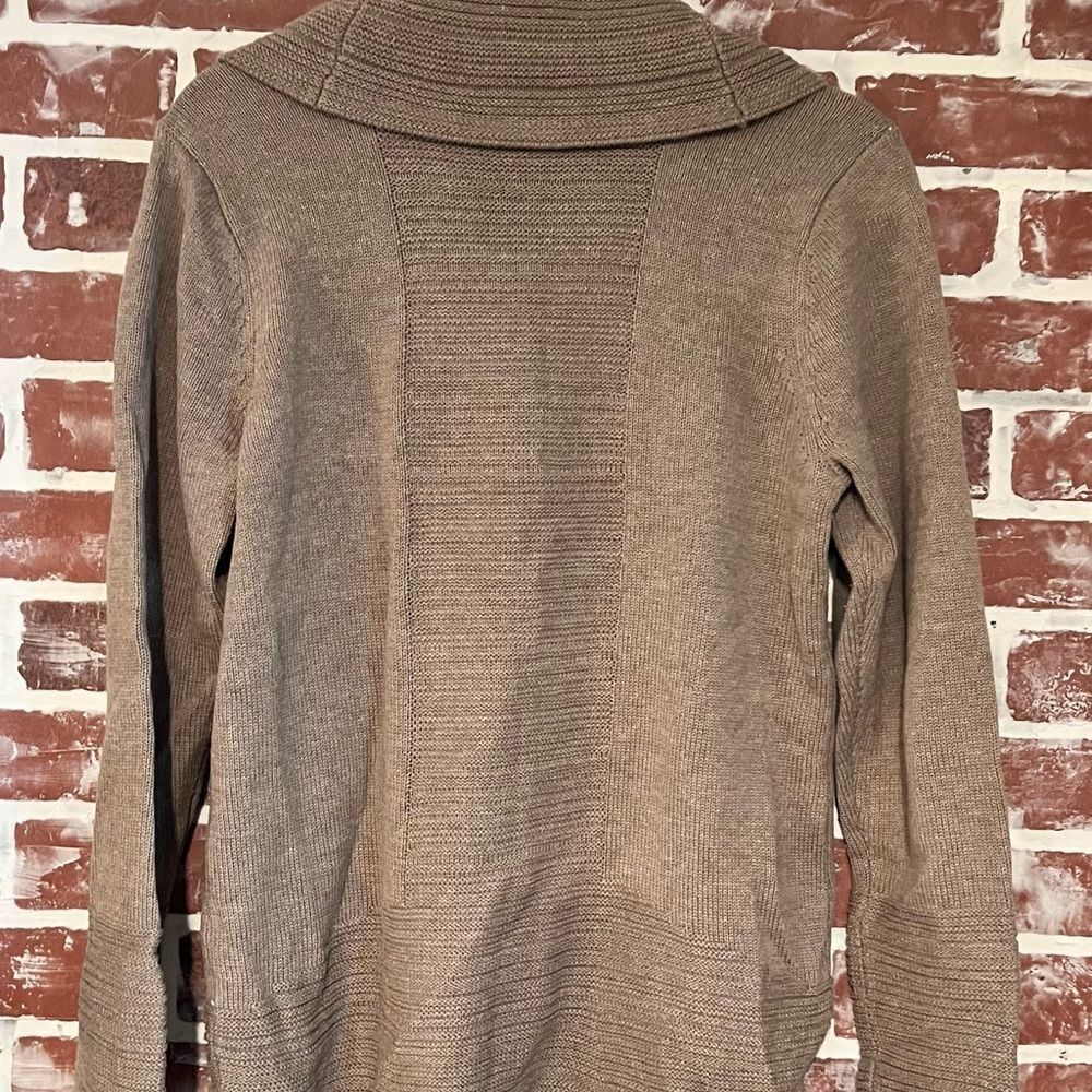 Calvin Klein Beige Cowl Neck Sweater - Picture 4 of 4