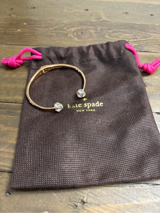 kate spade Jewelry - Kate Spade Lady Marmalade Hinged Cuff Bracelet