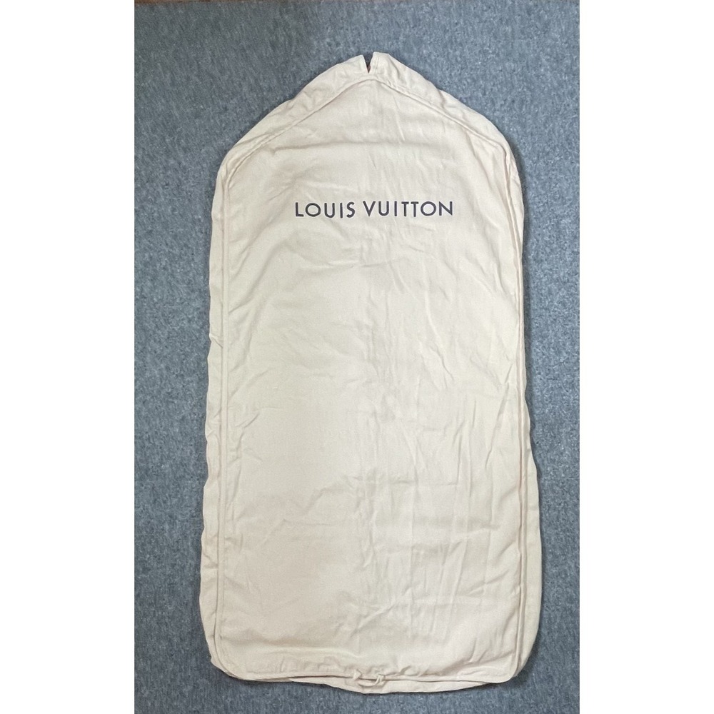 Louis Vuitton Fabric Garment Bag 22" X 47" Flat Suit Storage Designer Travel