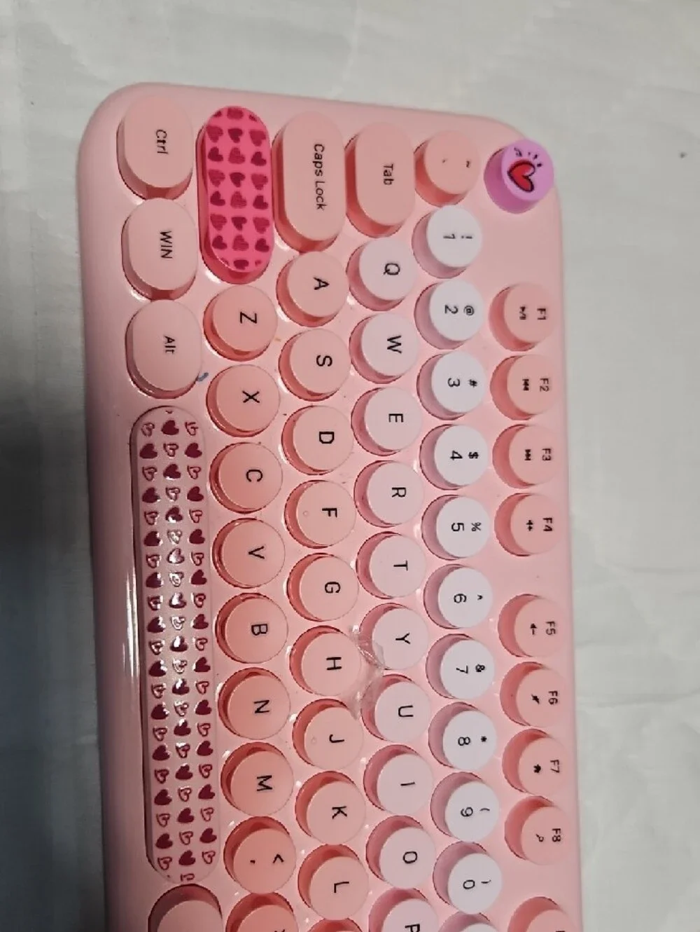 Lovely Pink Wireless Keyboard And Mouse by FOREVY - Picture 2 of 9