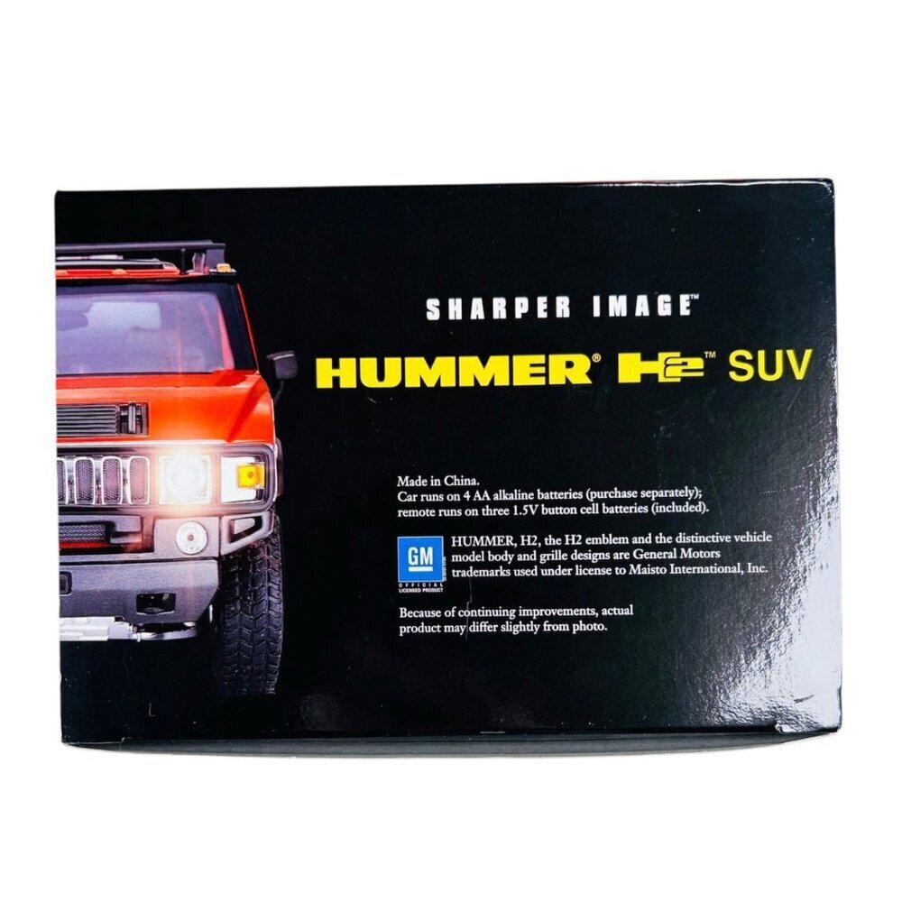 Sharper Image Hummer H2 SUV Remote-Controlled Die-Cast Model - Picture 3 of 6