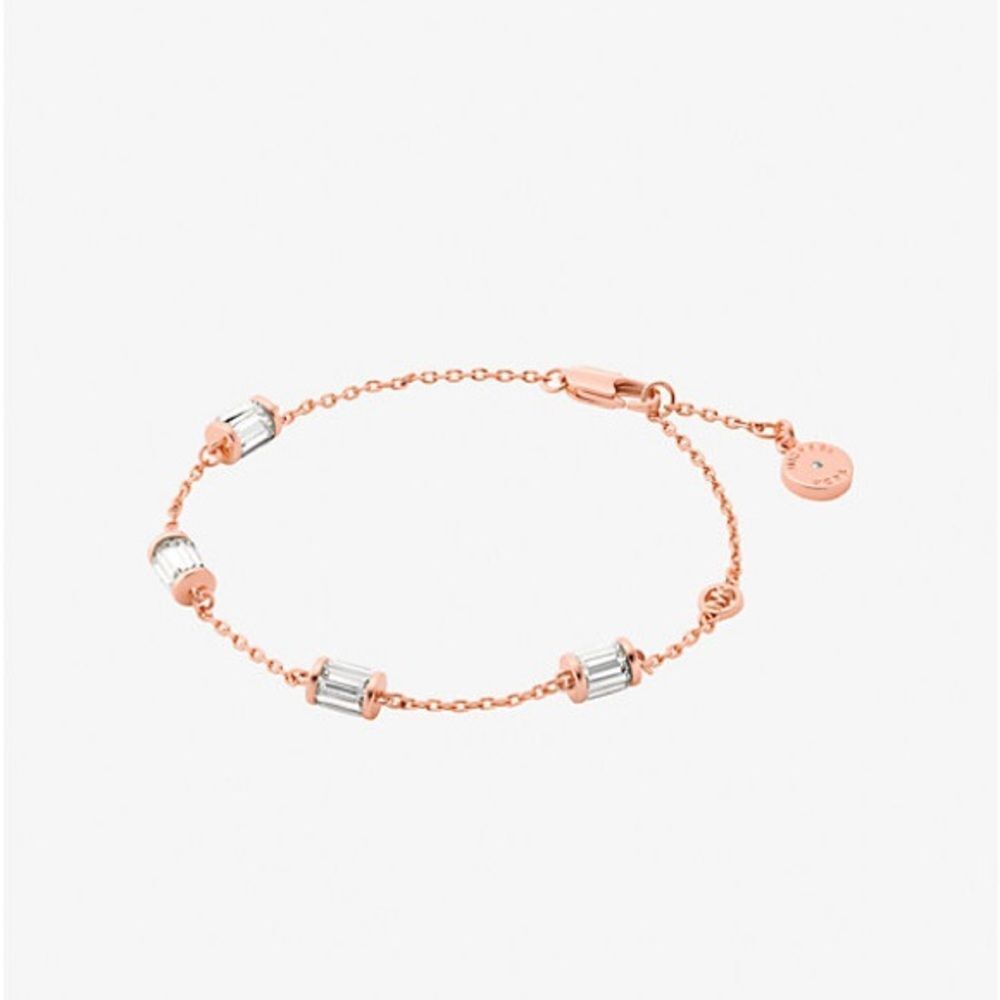 New MICHAEL KORS Rose Gold CZ Bracelet