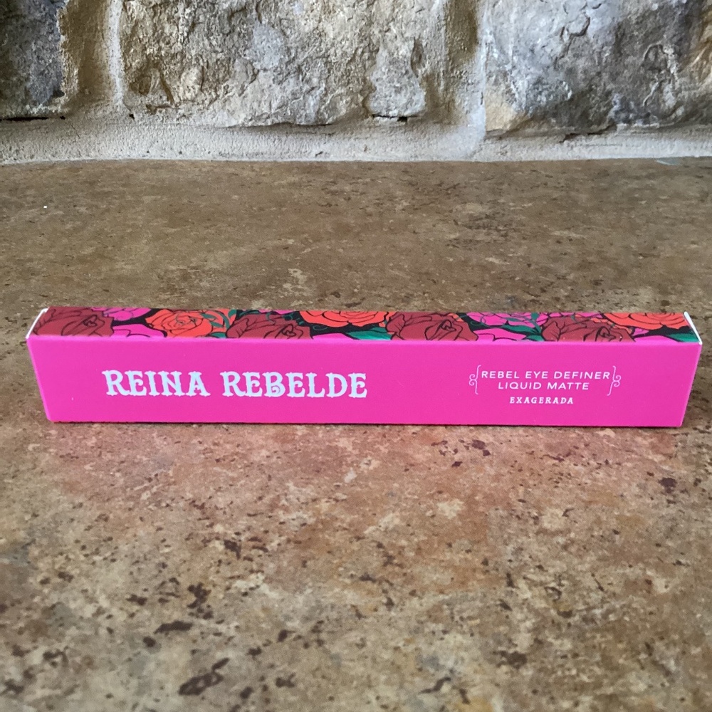 Reina Rebelde Rebel Eye Definer Liquid Matte Eyeliner Black‎ Exagerada NIB