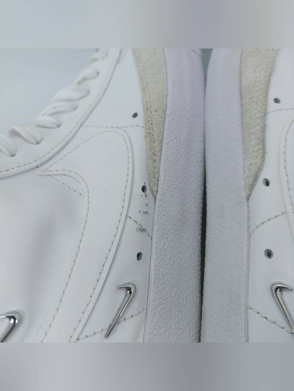 Nike Blazer '77 SE Mid Sisterhood Sneakers White Shoes Sport Womens Size 8.5 - Picture 10 of 16