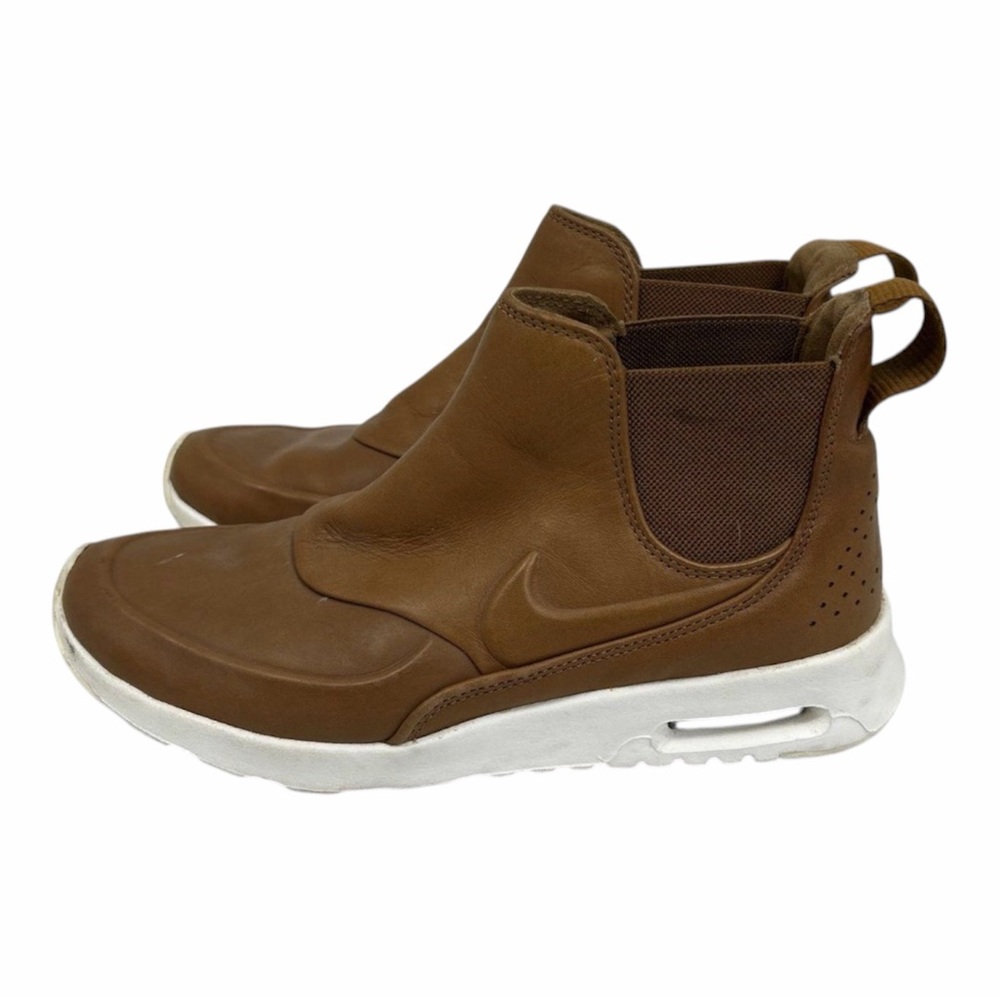 Nike Air Max Thea, Mid Tan Leather Womens  Shoes size 7