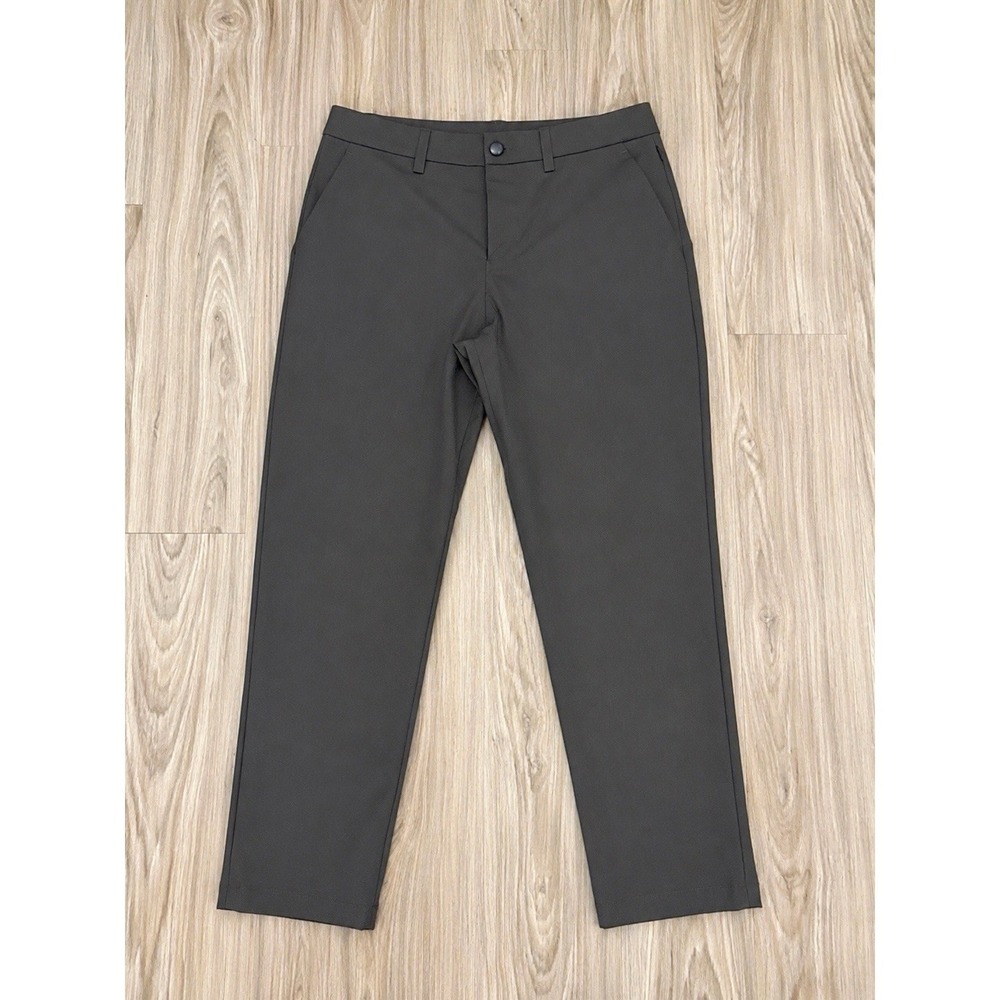 Lululemon Commission Slim Fit Warpstreme 31x32 Dark Olive Golf Pant