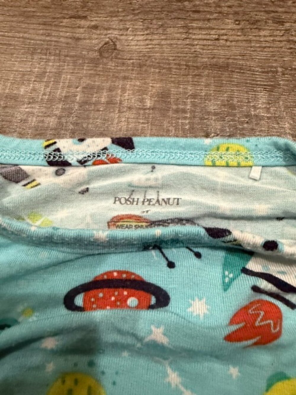 Posh Peanut 2T Pajamas Space Print - Picture 5 of 6