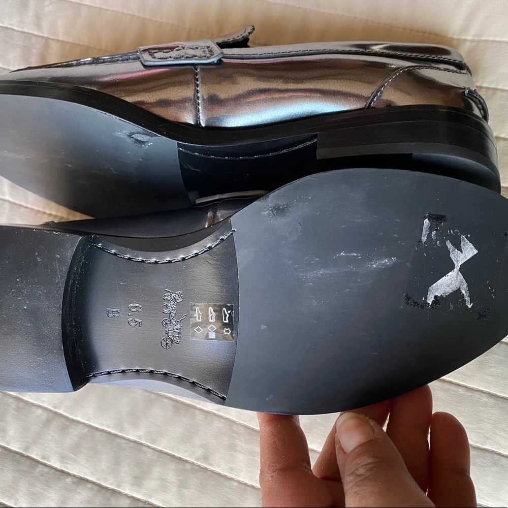 COACH moccasins NEW - Picture 3 of 9