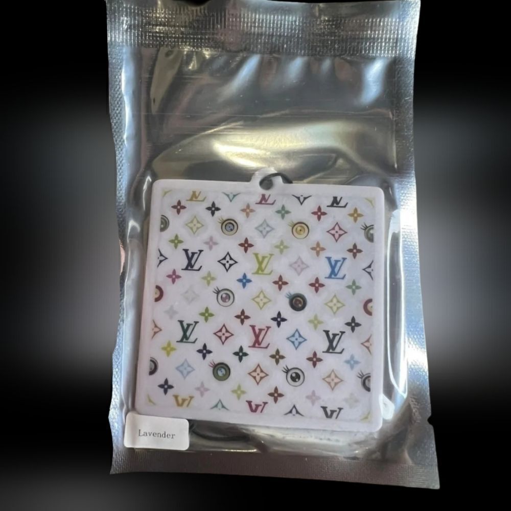 LV lavender scent car freshener