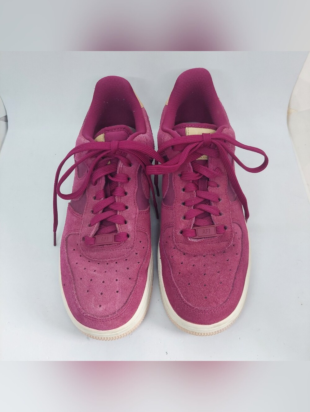 Nike Air Force 1 Premium Sneakers True Berry Womens Size 7.5 Sport Casual Shoes - Picture 3 of 16