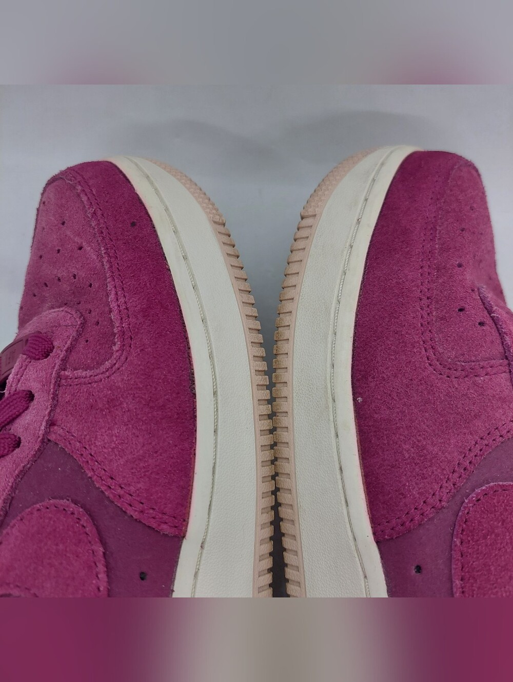 Nike Air Force 1 Premium Sneakers True Berry Womens Size 7.5 Sport Casual Shoes - Picture 9 of 16