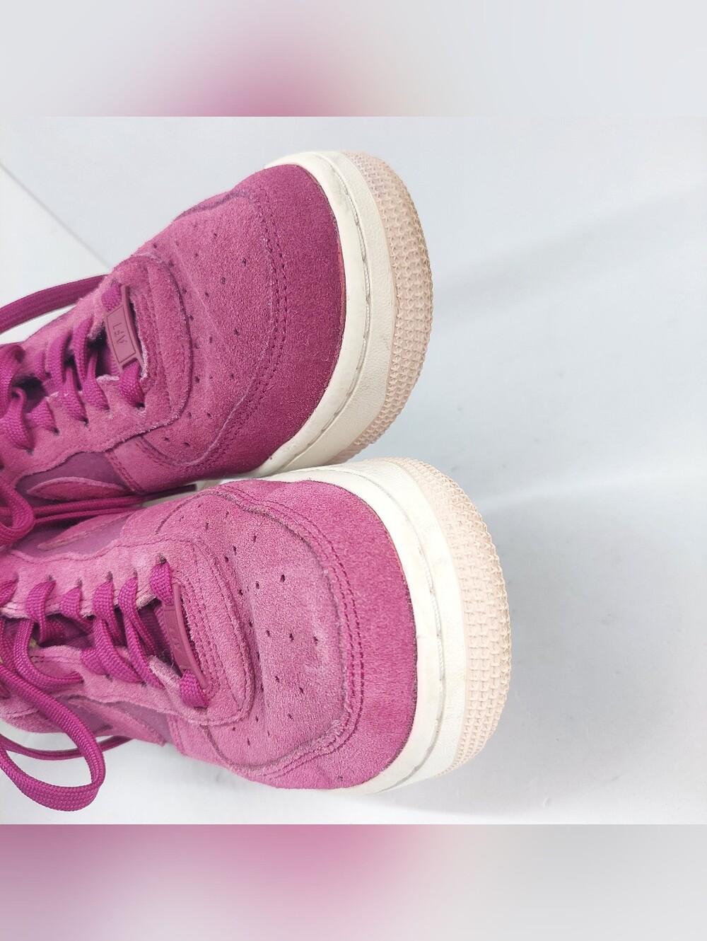 Nike Air Force 1 Premium Sneakers True Berry Womens Size 7.5 Sport Casual Shoes - Picture 11 of 16