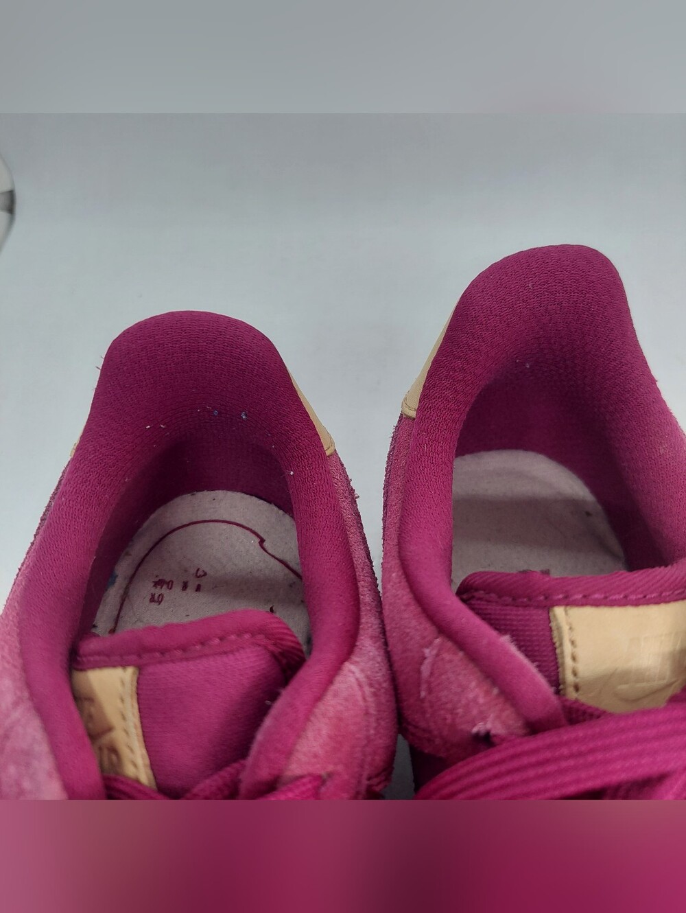 Nike Air Force 1 Premium Sneakers True Berry Womens Size 7.5 Sport Casual Shoes - Picture 14 of 16
