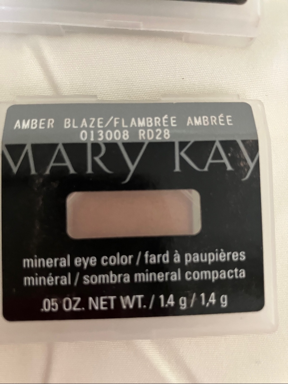 (2) New Amber Blaze Mary Kay Mineral Eye Color Powder Eyeshadow Refill - Picture 5 of 7