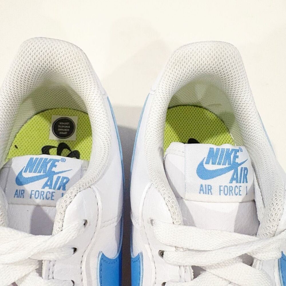 Nike Air Force 1 '07 Size 7 White University Blue DV3808 103 - Picture 6 of 9
