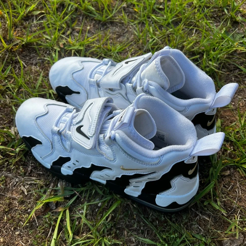 CLEAN Nike Size 13 Womens Air DT 96 Diamond Turf Colorado Gold shoes - Picture 6 of 10